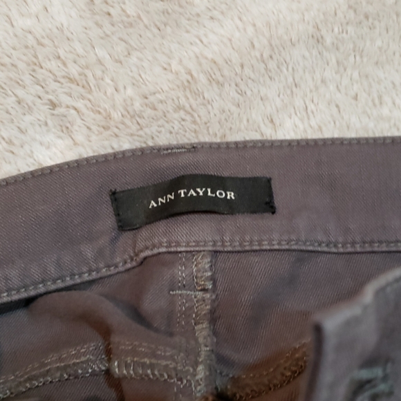 Ann Taylor The Skinny Modern Fit- Gray - Picture 6 of 7